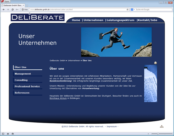 Website Deliberate
