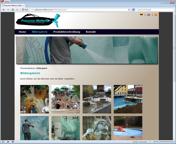 Website Polyurea Mallorca