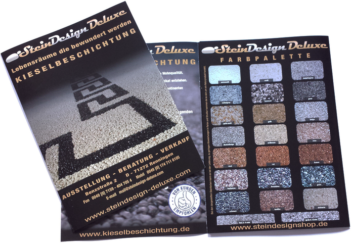 Broschüre SteinDesign Deluxe