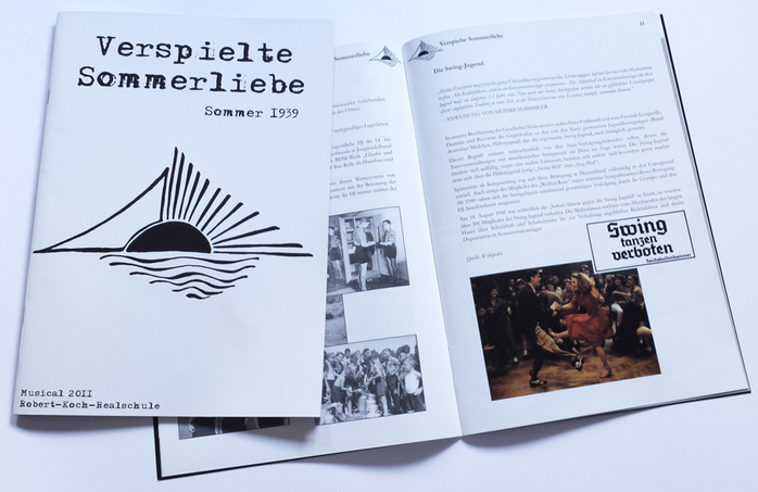Programmheft Verspielte Sommerliebe