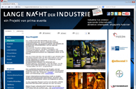 Website www.langenachtderindustrie.de